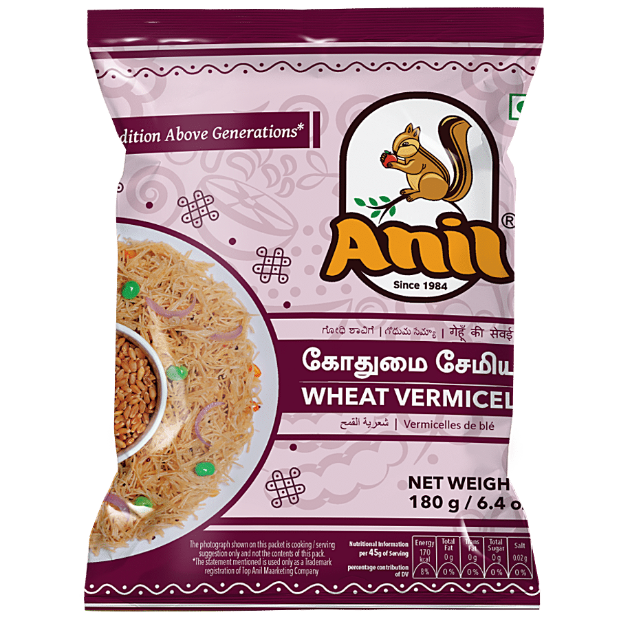 Anil Wheat Vermicelli, 180 G Pouch