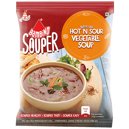 Bambino Hot N Sour Vegetable Soup, 40 G