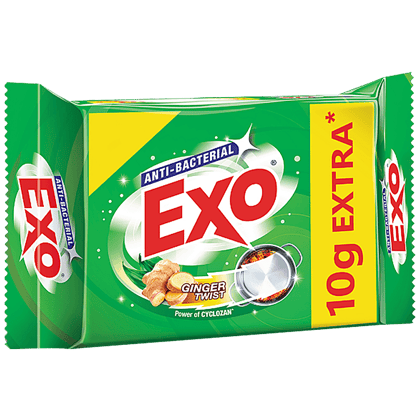 Exo Anti-Bacterial Dishwash Bar, 60 G