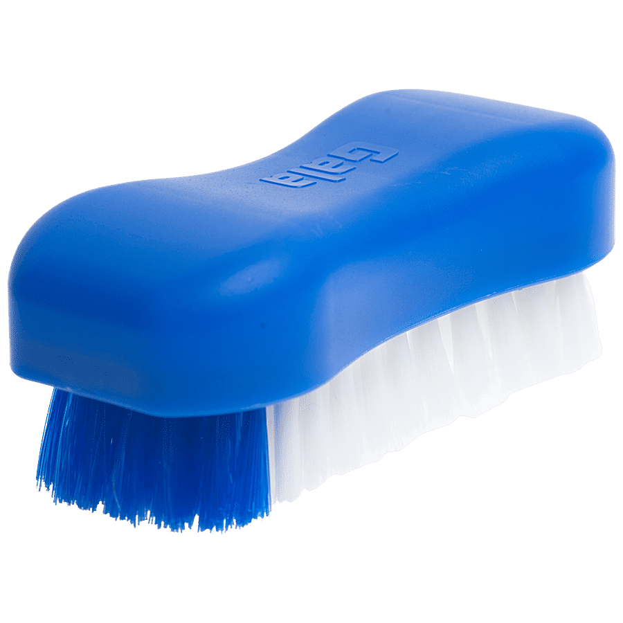 Gala Brushtile Nylon Cloth Brush - Blue & White, 40 X 60 X 142 Mm, 1 Pc