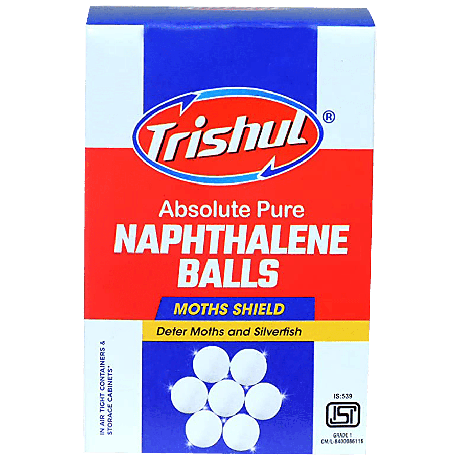 Trishul Naphthalene Balls, 200 G Carton