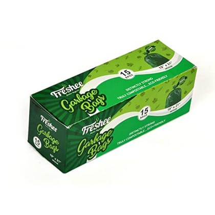 Freshee Garbage Bag Large, 10's