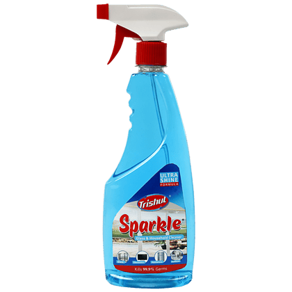 Trishul Glass Cleaner - Sparkle, 500 Ml Bottle
