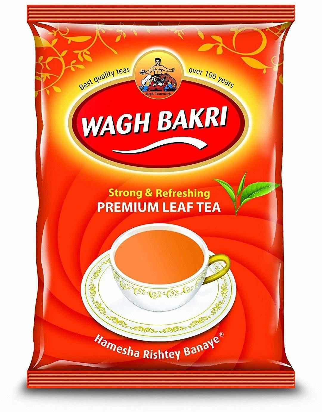 Waghbakri Premium Leaf Tea-500G Tea Pouch (500 G)