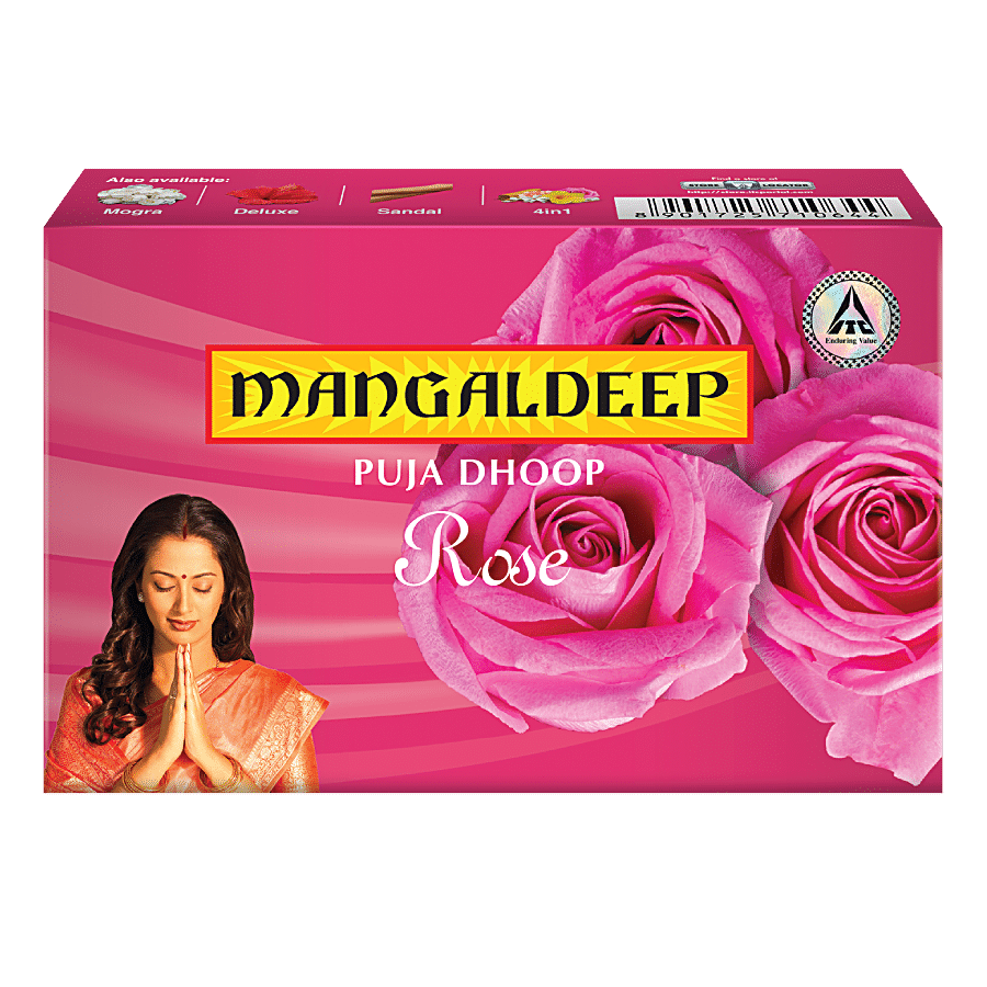 Mangaldeep Rose Dhoop, 20 Pcs