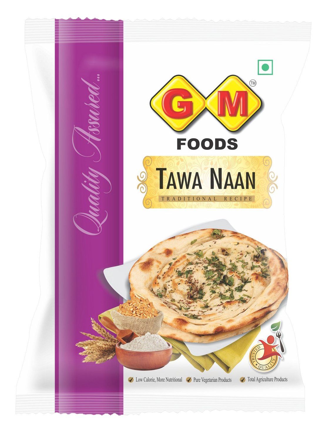 Gm Foods Tawa Naan 500G