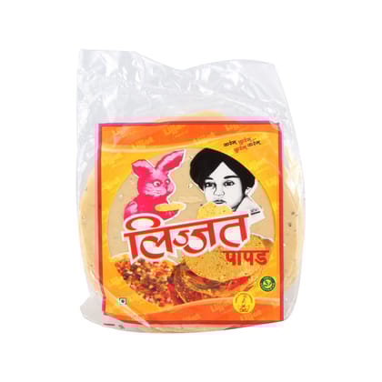 Lijjat Papad Urad Pepper 250 Gm Pouch.