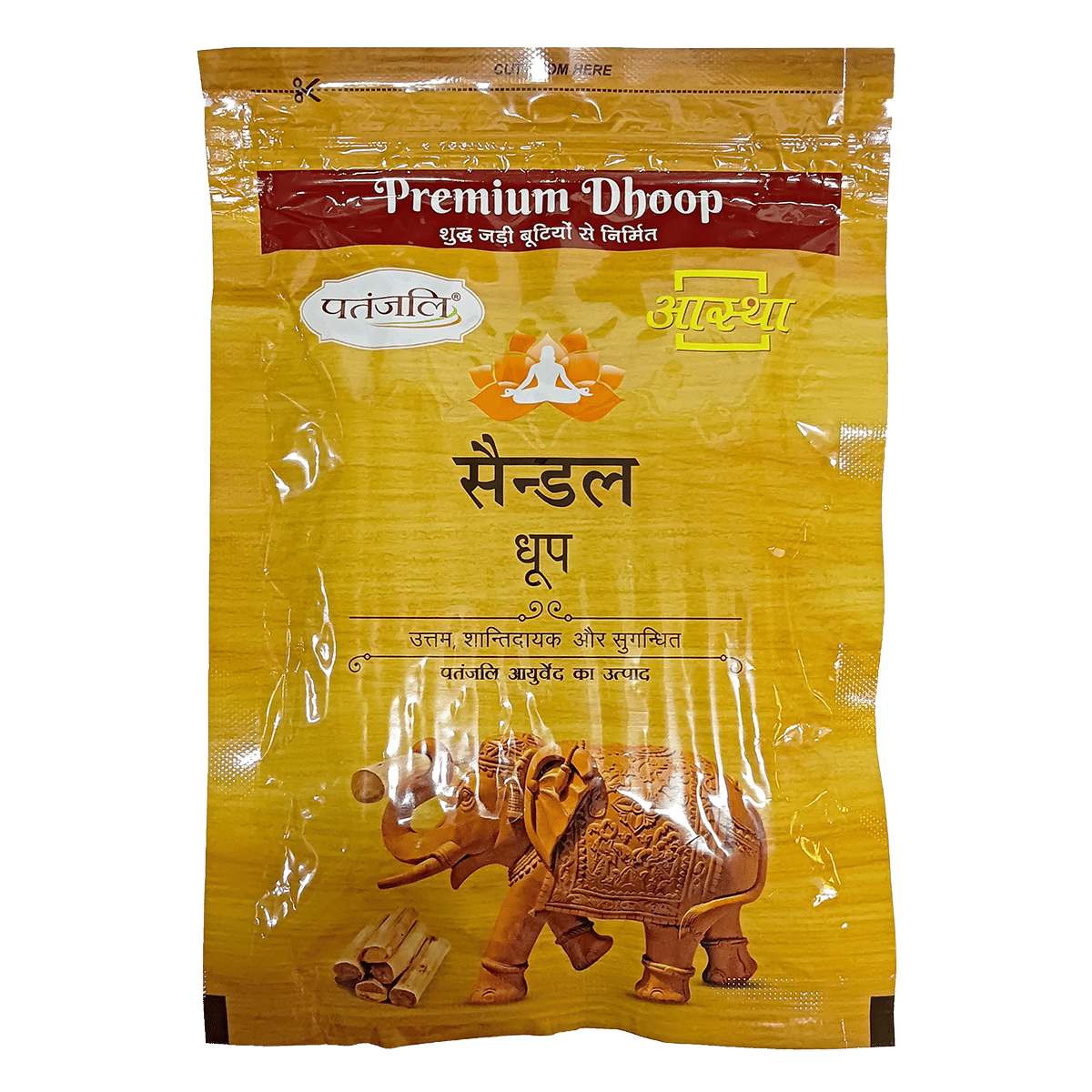 Patanjali Aastha Premium Sandal Dhoop