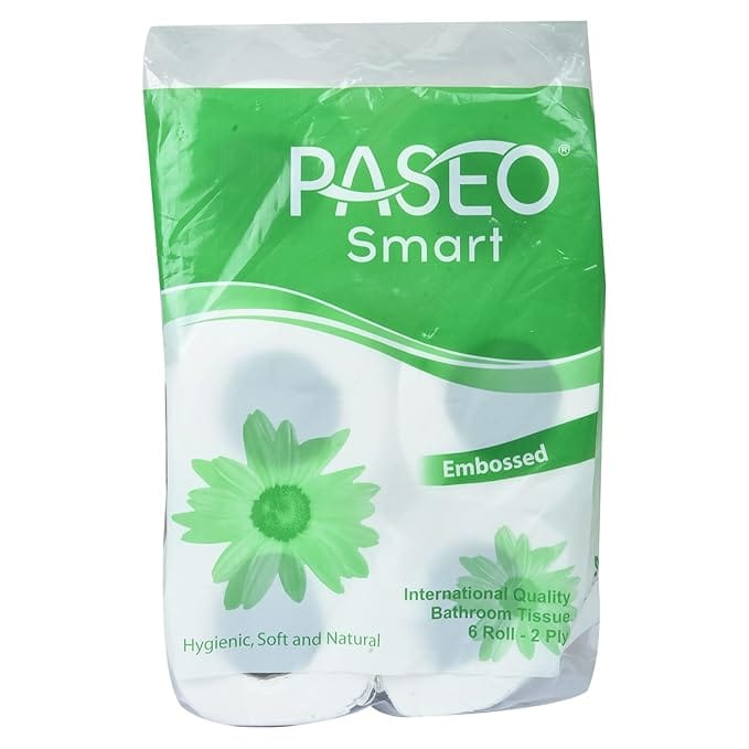 Paseo Tlt Roll 3Ply 2X1 Rolls 300 Pc