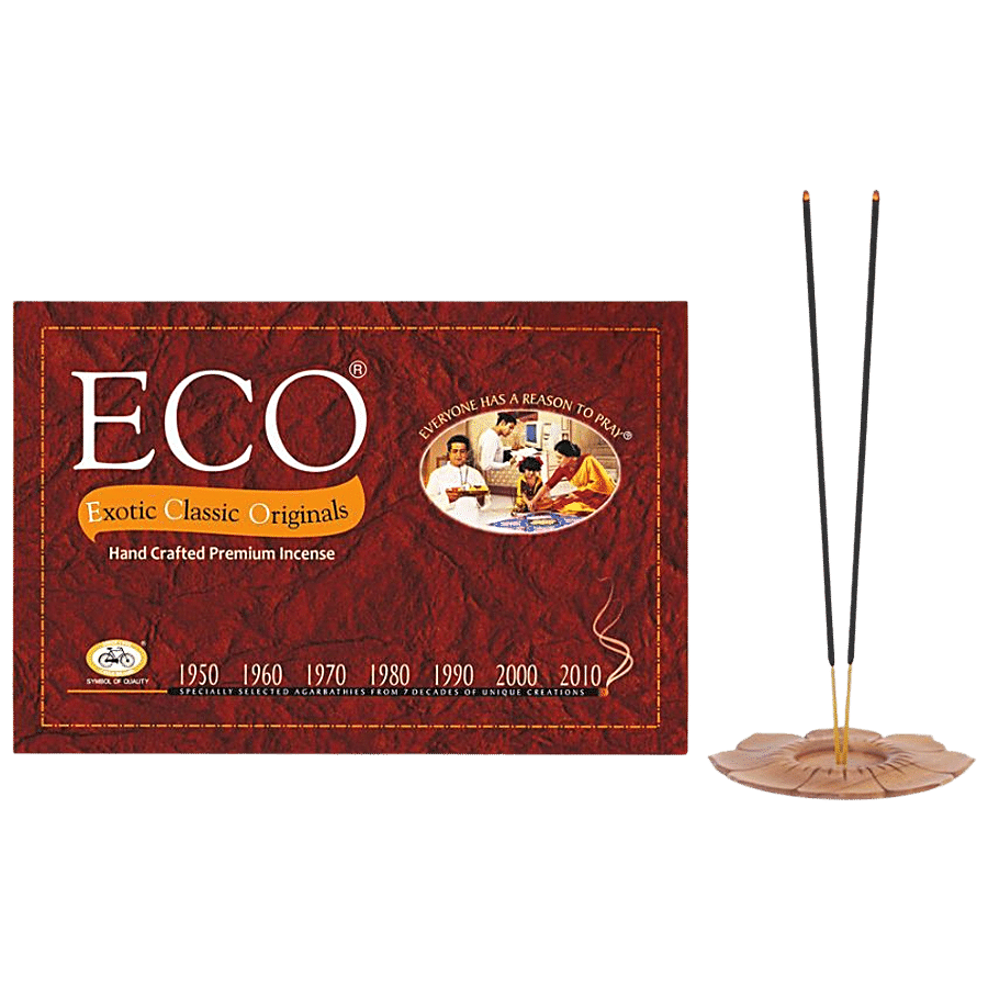 Cycle Eco Handcrafted Agarbatti - Floral, Woody,Sandal,Herbal Fragrance, 175 G (142 Pcs)