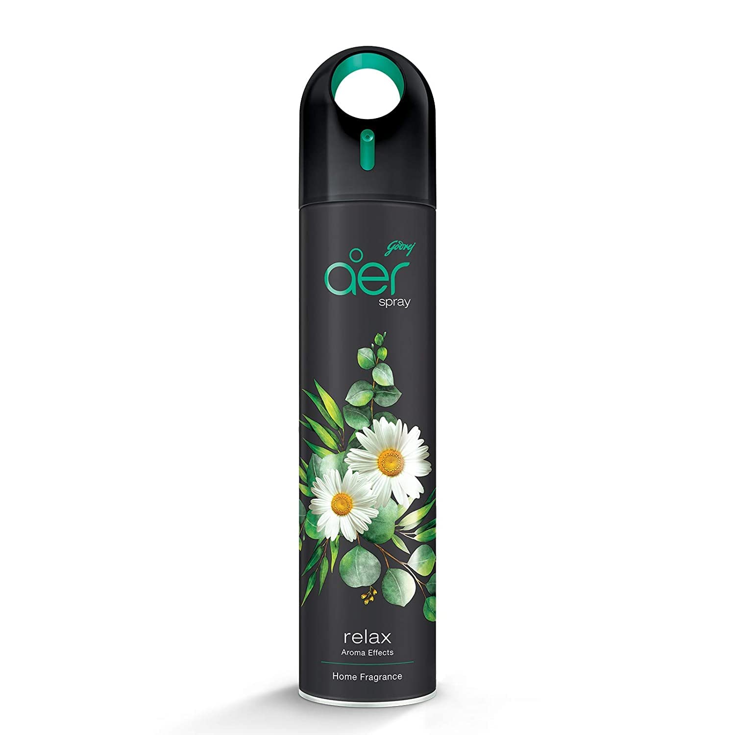 Godrej Aer Spray, Premium Air Freshener For Home & Office - Relax | Long-Lasting Fragrance (270 Ml)