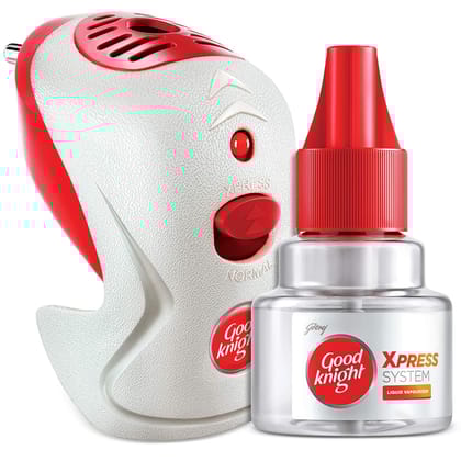 Good Knight Xpress System - Instant Mosquito Repellent Combo Pack (Machine + Refill)