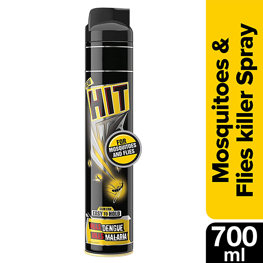 Hit Mosquito & Fly Killer Spray, 700 Ml