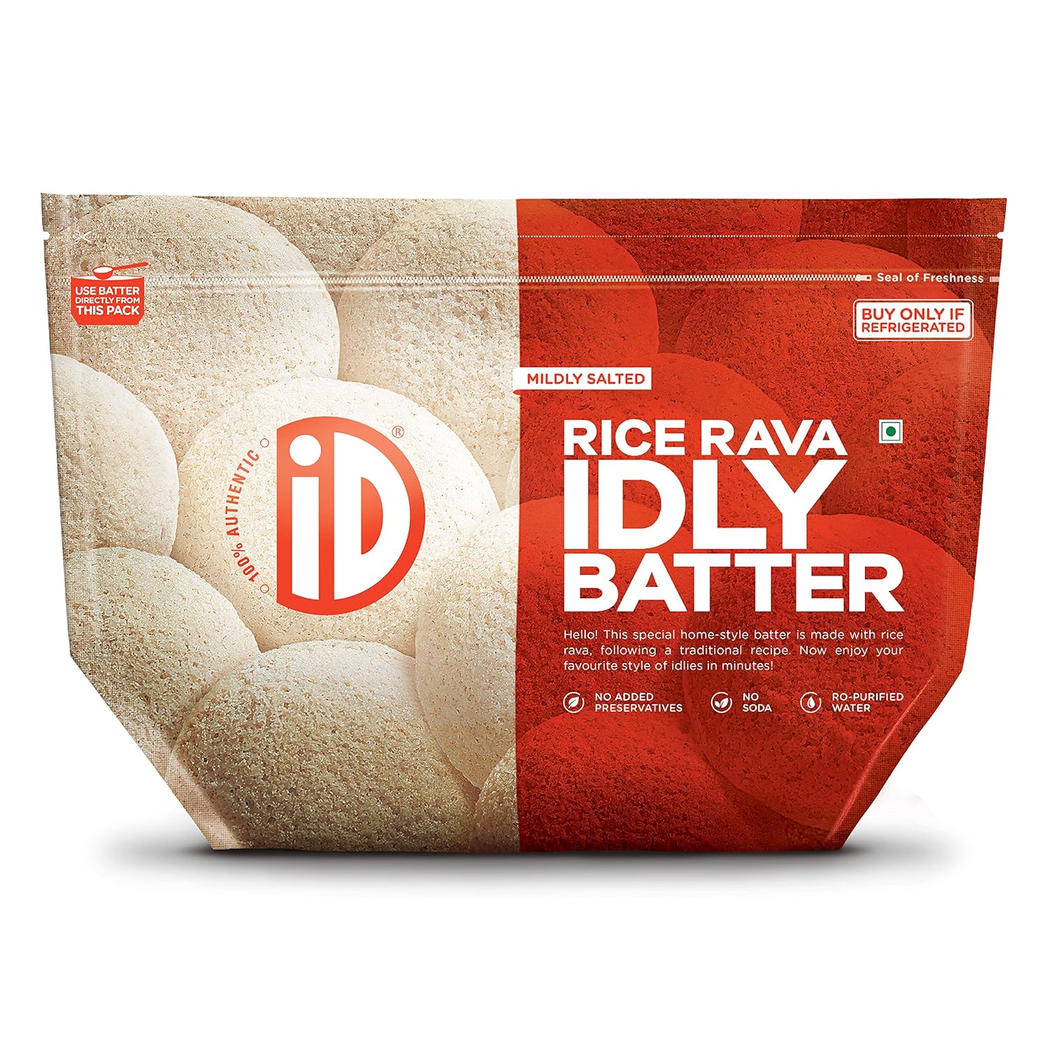 Id Organic Rice Rava Batter, 1 Kg