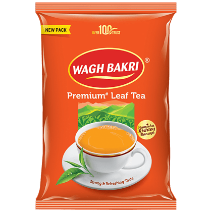 Wagh Bakri Premium Leaf Tea, 500 g Pouch