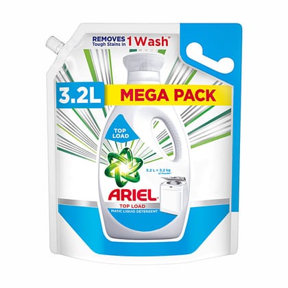 Ariel Matic Liquid Detergent - Top Load, 3.2 L