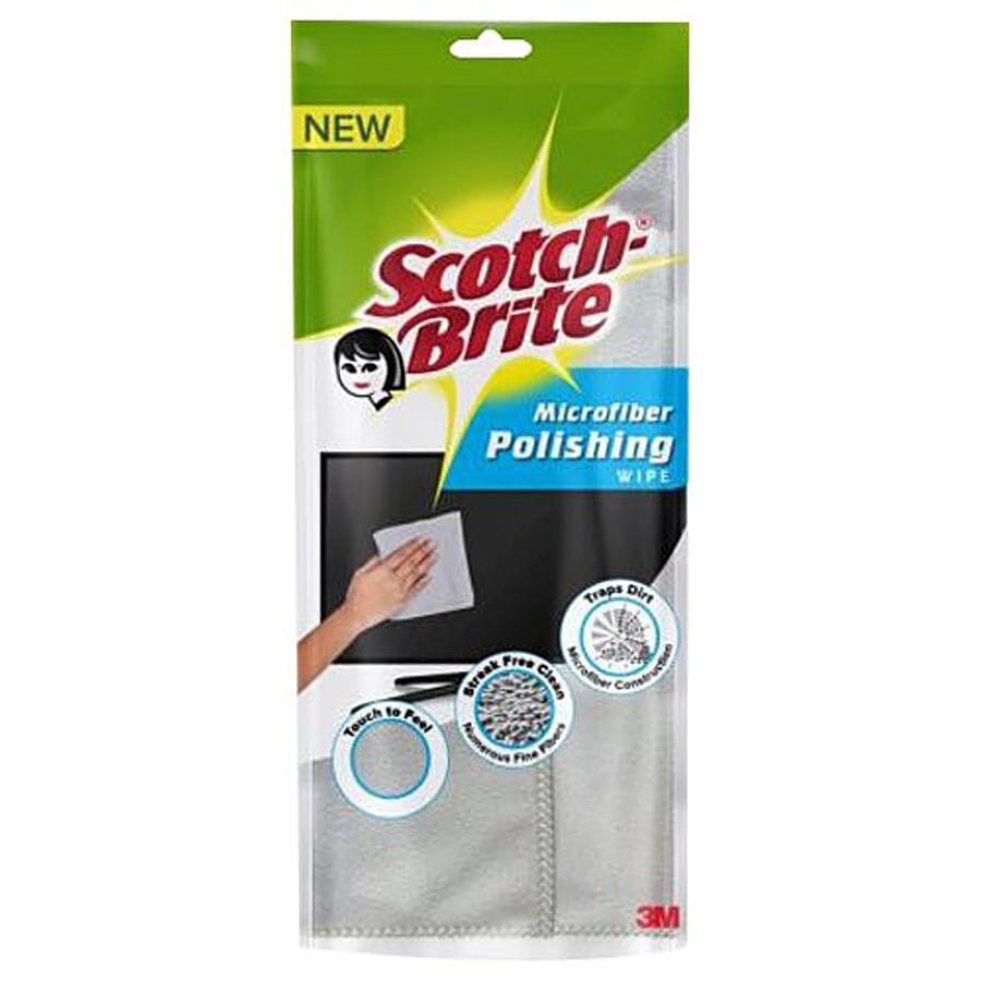 Scotch Brite Microfibre Polishing Wipe, 1 Pc