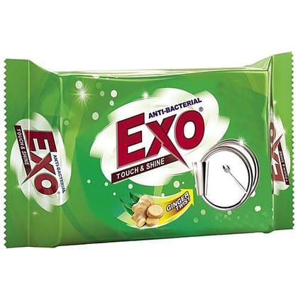 Exo Anti-Bacterial Dishwash Bar - Ginger Twist, 300 G