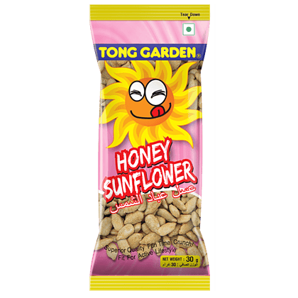 Tong Garden Sunflower Seeds - Honey Flavour, 30 G Pouch