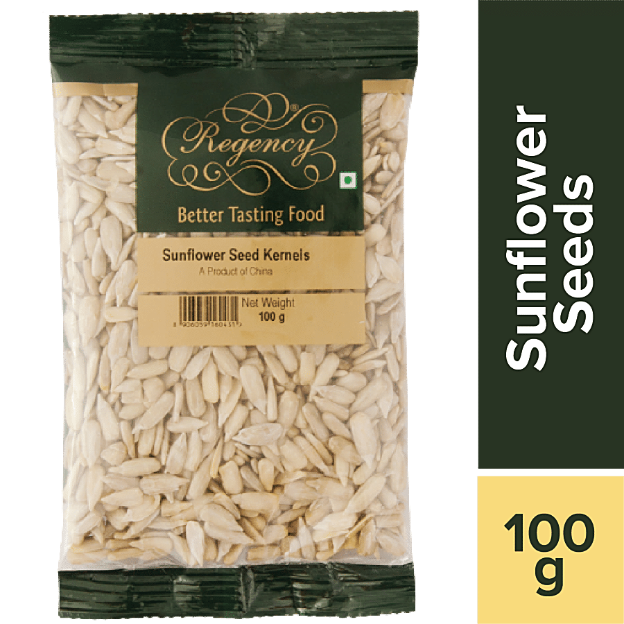 Regency Pure Sunflower Seeds Kernels, 100 G