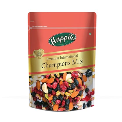 Happilo Premium International Champion Mix, 160 g Cranberries, Blueberries, Cashew, Almonds, Pistachios and Raisins