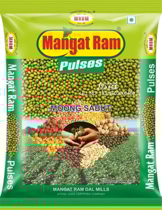 MANGAT RAM Mangatram Moong Sabut - 1kg