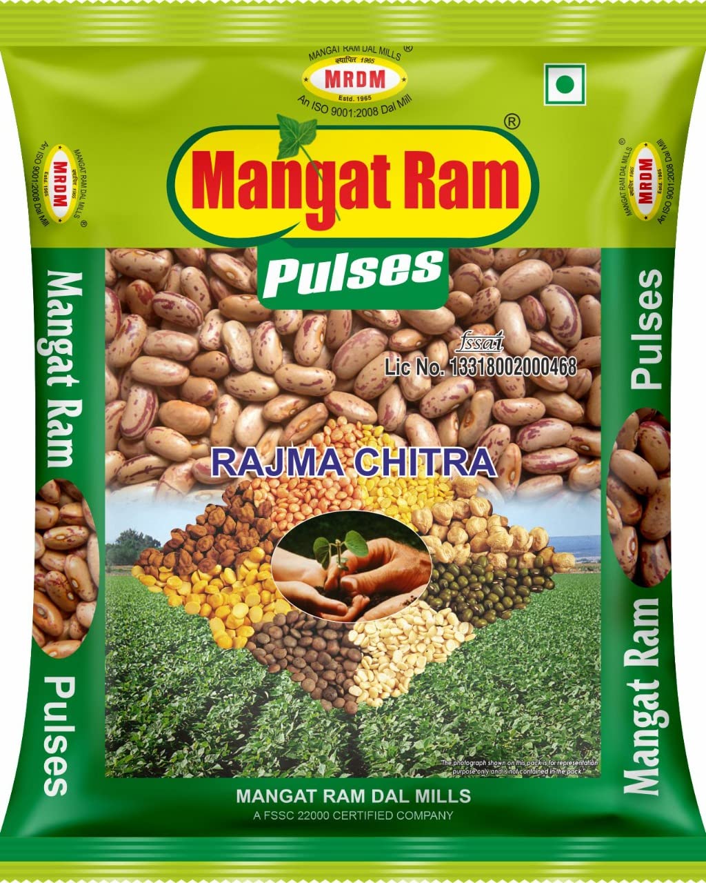 Mangat Ram Rajma Chitra 1kg