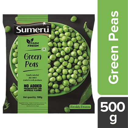 Sumeru Green Peas, 500 G