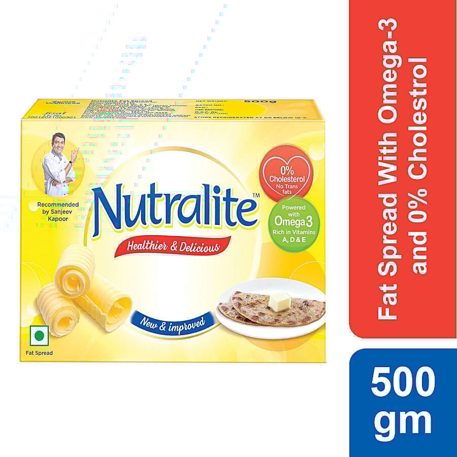 Nutralite Healthier & Delicious Fat Spread, 500 G Carton