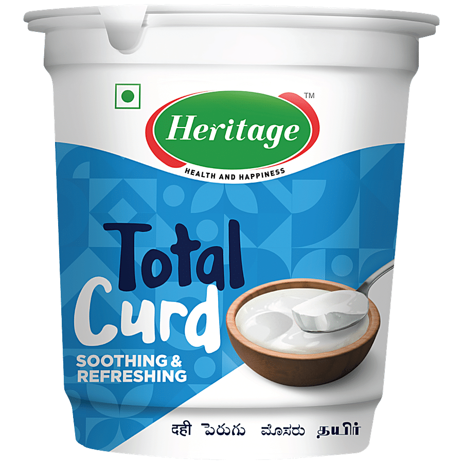 Heritage Total Curd, 400 G Cup