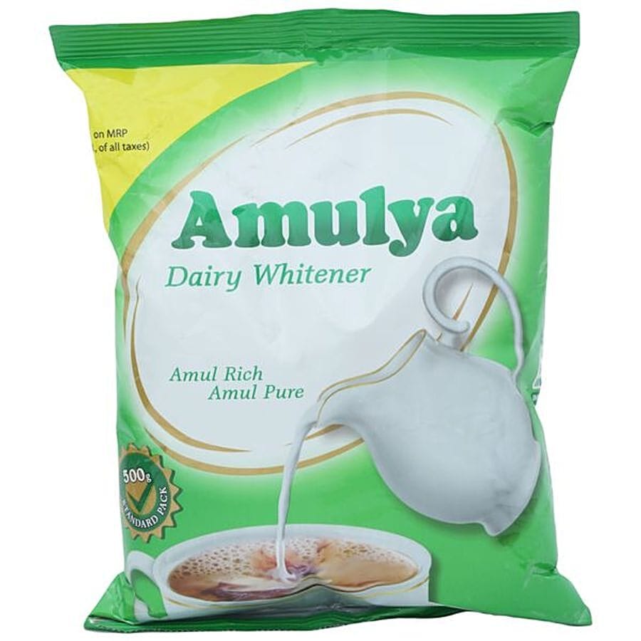Amulya Dairy Whitener, 500 G Pouch