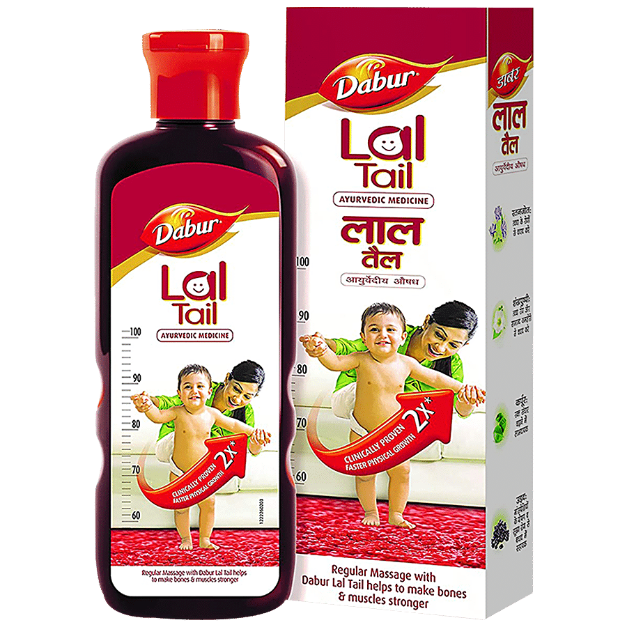 Dabur Ayurvedic Medicine Lal Tail, 200 Ml