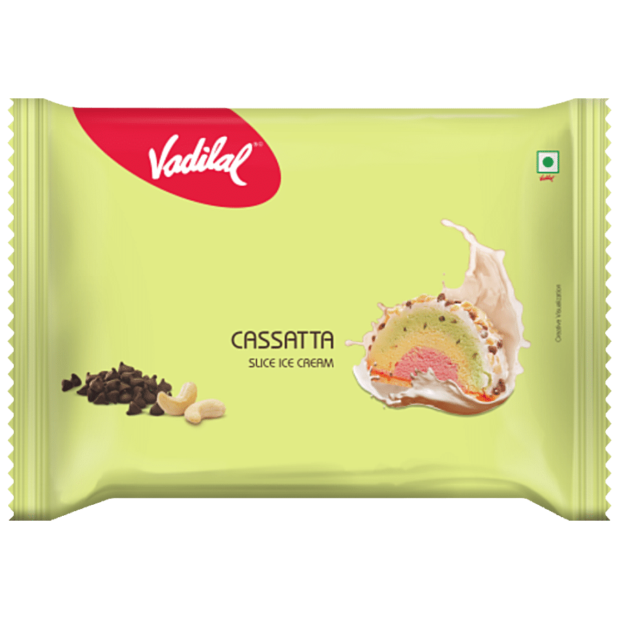 Vadilal Slice Cassata Ice Cream, 150 Ml