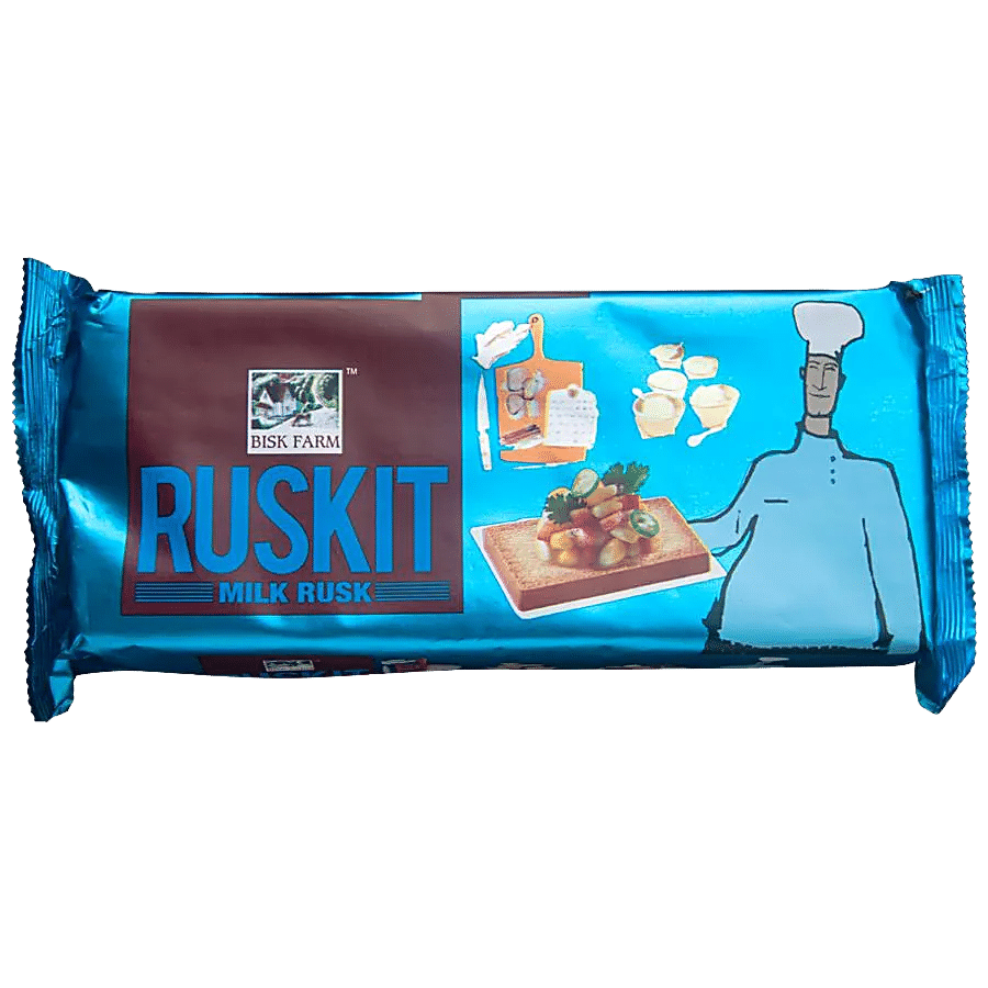 Bisk Farm Ruskit - Milk Rusk, 200 G Pouch
