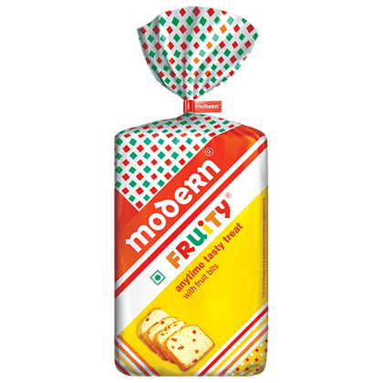 Modern Fruity Bread - Tasty Treat With Fruit Bits, 200 G