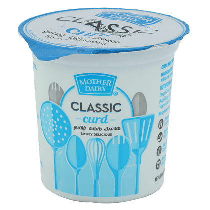 Mother Dairy Dahi - Made From Toned Milk, 200 G Cup