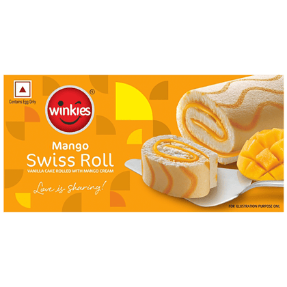 Winkies Roll - Swiss, Mini, Mango, 100 G