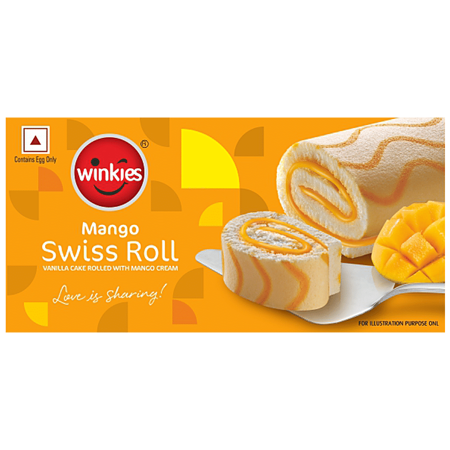Winkies Roll - Swiss, Mini, Mango, 100 G