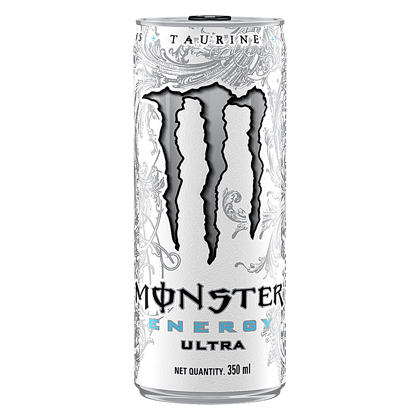Monster Ultra Energy Drink - Zero Sugar, 350 ml