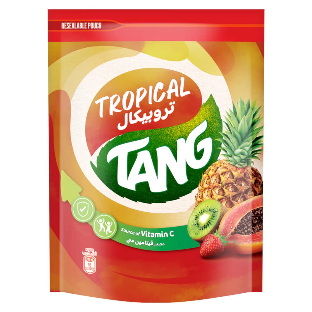 Tang Tropical Cocktail Instant Drink Juice, 13.22 Oz / 375 Gm