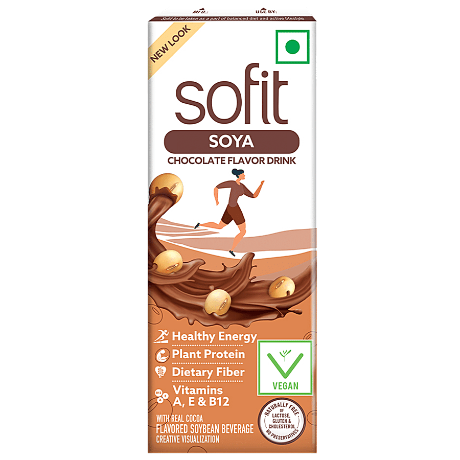 Sofit Soya Chocolate Flavour Drink, 180 Ml