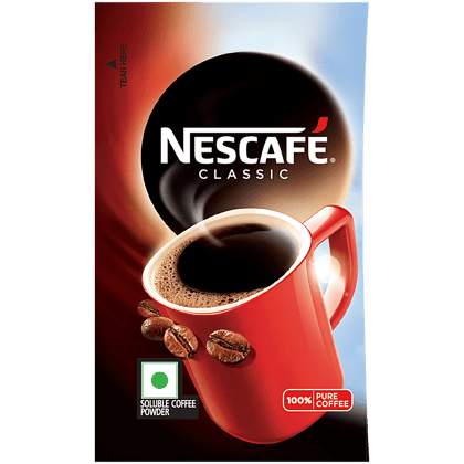 Nescafe Classic Instant Coffee - 100% Pure, Rich & Soluble Powder, 3.5 G