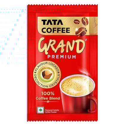Tata Coffee Premium Instant Coffee - 100% Coffee Blend, 1.5 G Sachet