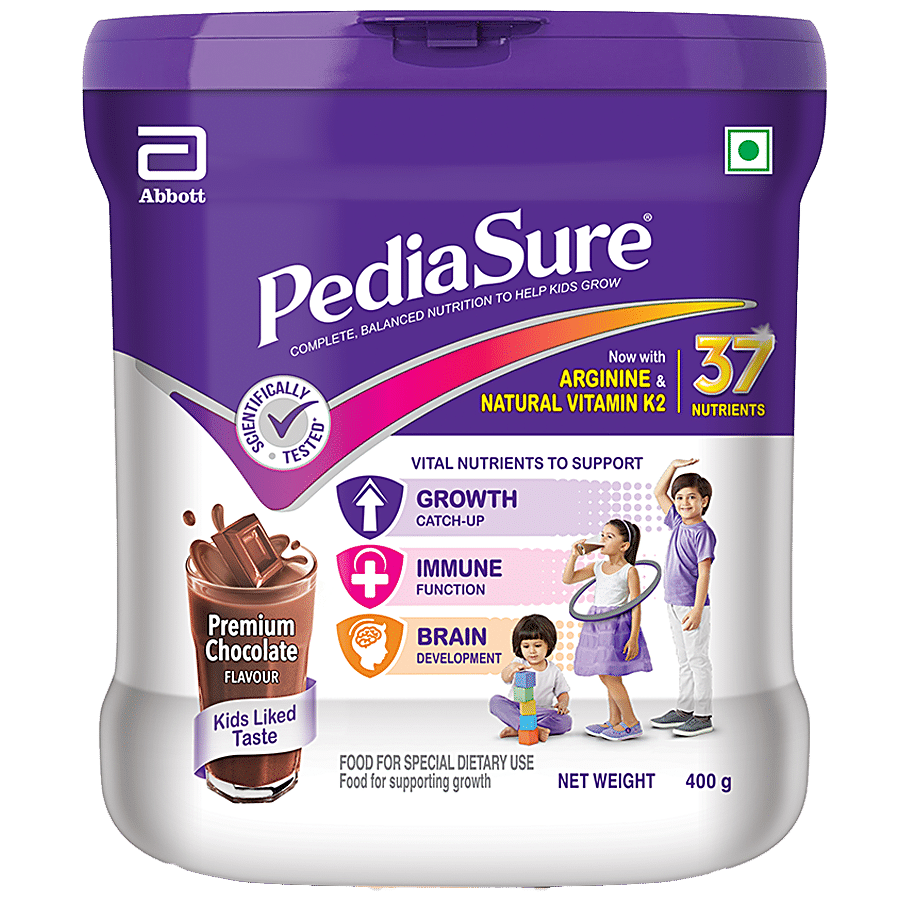 Pediasure Nutritional Powder - Premium Chocolate, 400 G Jar