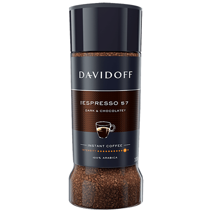 Davidoff Espresso 57 Intense Instant Coffee, 100 G Bottle