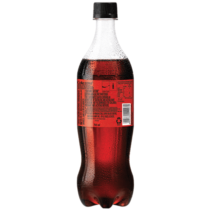 Coca Cola Soft Drink - Zero Sugar, No Calories, 750 ml Pet Bottle
