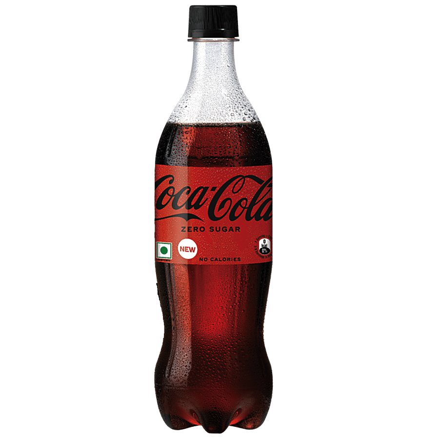 Coca Cola Soft Drink - Zero Sugar, No Calories, 750 ml Pet Bottle