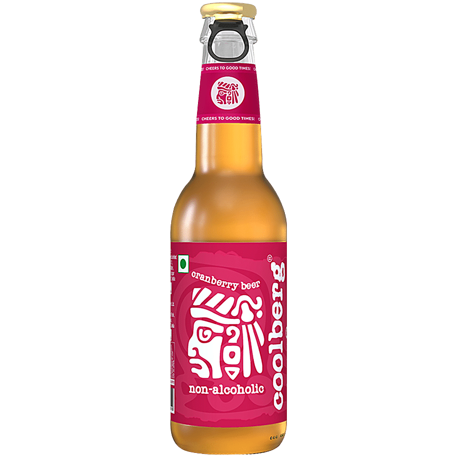 Coolberg Non Alcoholic Beer - Cranberry, 330 ml Bottle