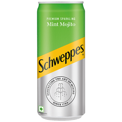 Schweppes Premium Sparkling Mixer - Mint Mojito, Carbonated Water, 300 ml