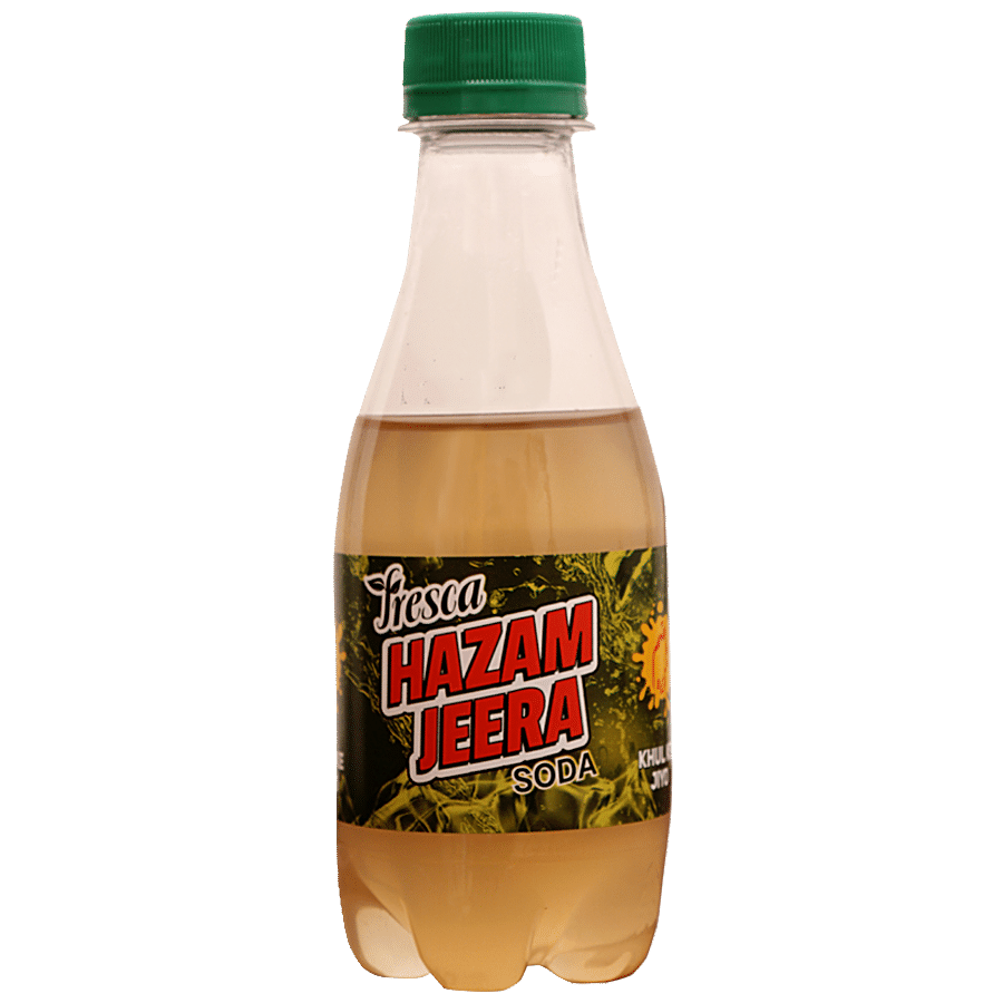 Fresca Fruit Drink - Hazam Jeera Soda With Apple Juice, 200 ml